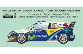 Decal - Ford Focus WRC 04 Tour de Corse 2005 – D.Solá